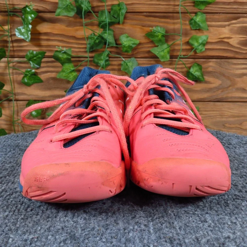 Asics Gel-Resolution 7 Women Tennis Shoe Size 7 Performance Court Pink Blue